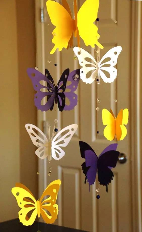 100款幼儿园蝴蝶创意手工制作,太美了!