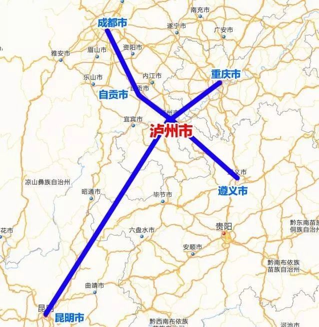 《贵阳晚报》介绍,围绕泸州至遵义高铁建设,以及渝赤叙高速公路建设等