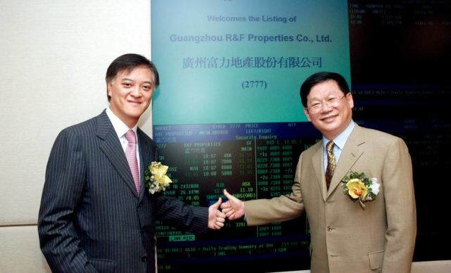 李嘉颖的父亲其实就是富力地产的老板李思廉.