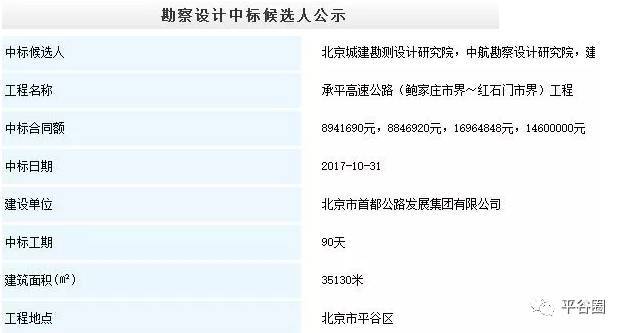 再进一步,承平高速即将开工建设!_大燕网河北