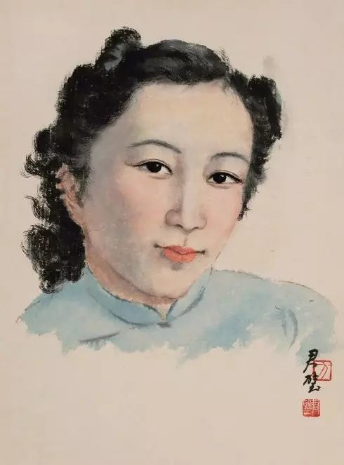 与潘素,陆小曼齐名,画作震惊整个民国画坛