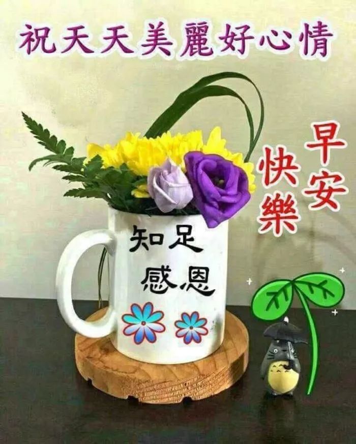早上好朋友圈温馨的早安问候语图片 最好看早上好表情