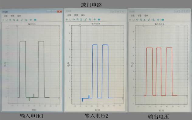 传感器实验或门电路