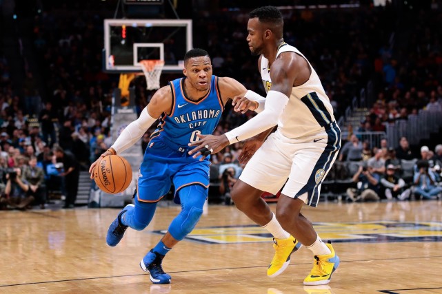 威少罰球暴跌怨哈登法則？今年他突破沒那麼靈了-黑特籃球-NBA新聞影音圖片分享社區