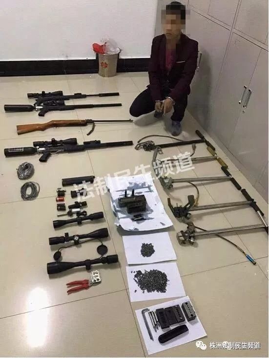 株洲27岁男子痴迷枪械自学成神枪手 结果摊