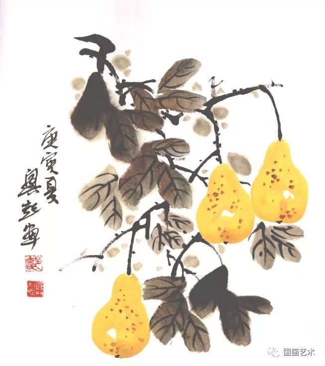 图文教程写意蔬果画法解析