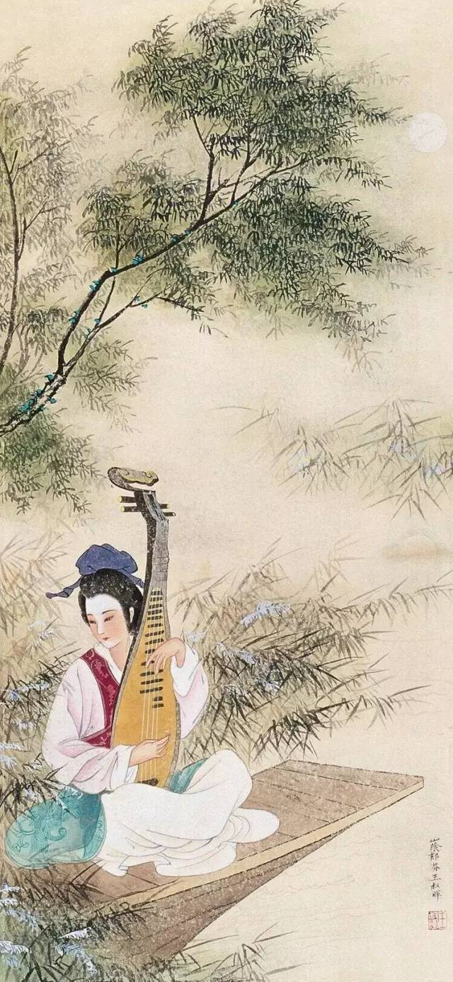 中国工笔仕女第一人画画就是一生