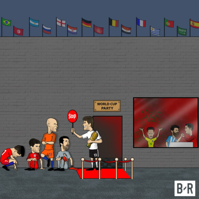 俄罗斯成豪强之殇 荷意领衔5大冠军缺席 1队令