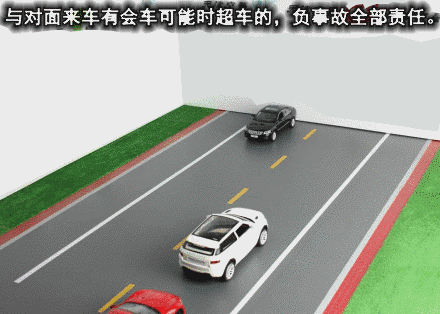 注意:这些情况下,左侧超车也违法!