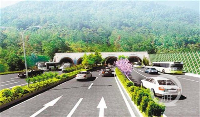 注意！新中梁山隧道21日启用 旧隧道将关闭