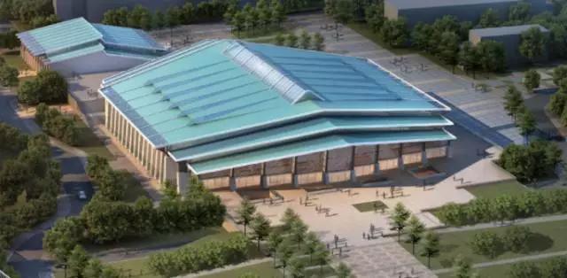 全国最大!卓尔捐建武汉大学新体育馆近日封顶