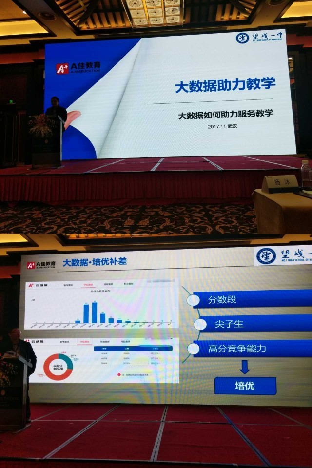 手望城一中参展未来教育 探讨大数据助力教学