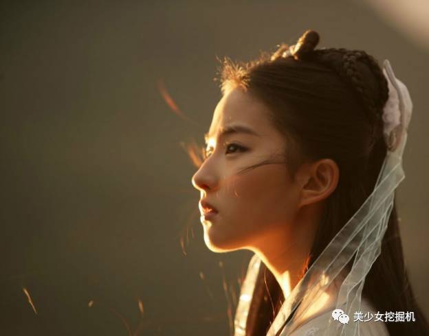 刘亦菲16岁试镜小龙女的照片曝光!这是从小仙