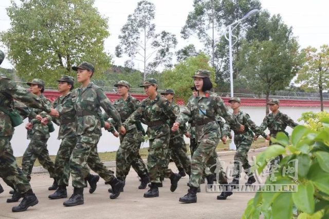 新兵弟弟向班长姐姐敬的第一个军礼