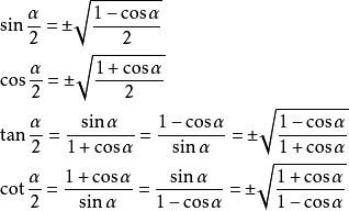 半角公式◆  五倍角公式tan4a=(4*tana-4*tana^3)/(1-6*tana^2