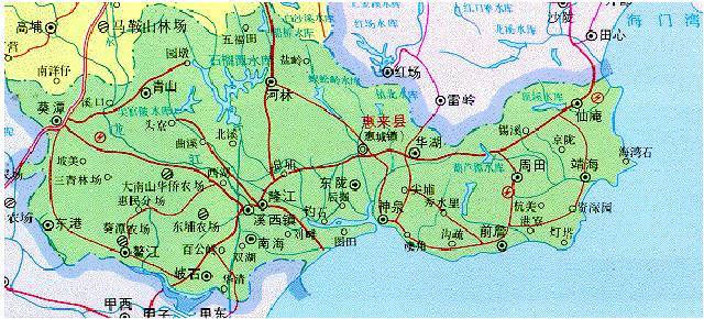 让人陶醉而且是闽粤商船停泊的避风良港而已神泉港作为惠来县第一大港