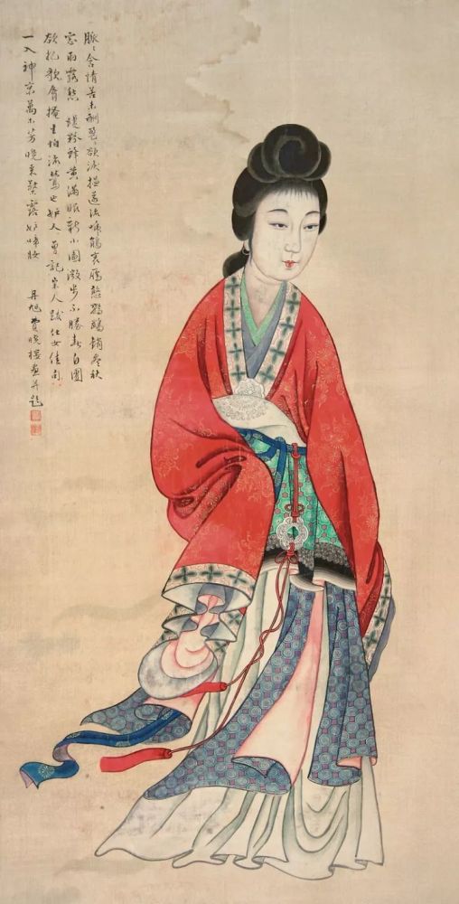 他创造的"病态美人"仕女画,开一代人物画之风