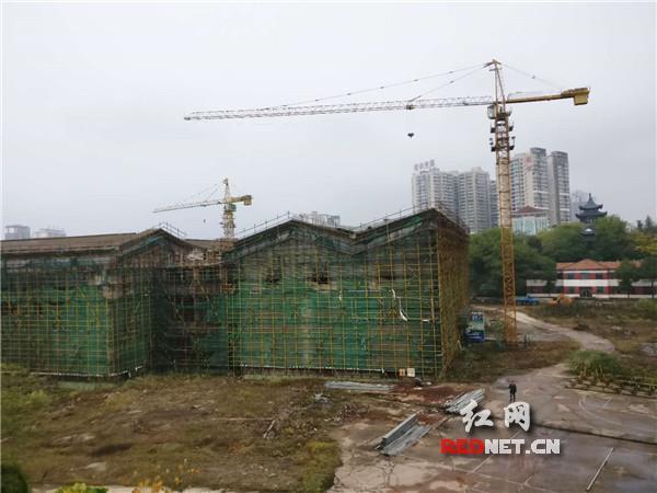衡阳市新图书馆近期复工 预计明年12月竣工