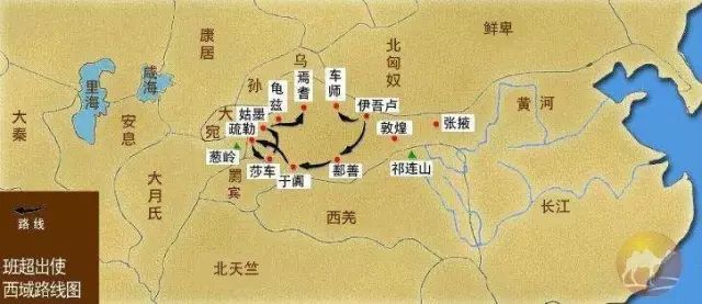 班超为啥能凭一己之力降服偌大的西域