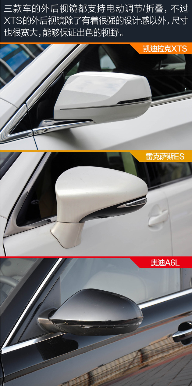 凯迪拉克/雷克萨斯/奥迪 三大车系玩设计