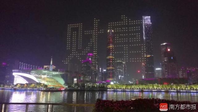 驚艷世界！廣州昨夜下了一場“彩色的雪”