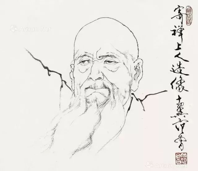 大师画大师,真大师