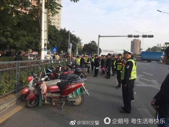 光明今早查扣122臺車，拘留10名駕駛員