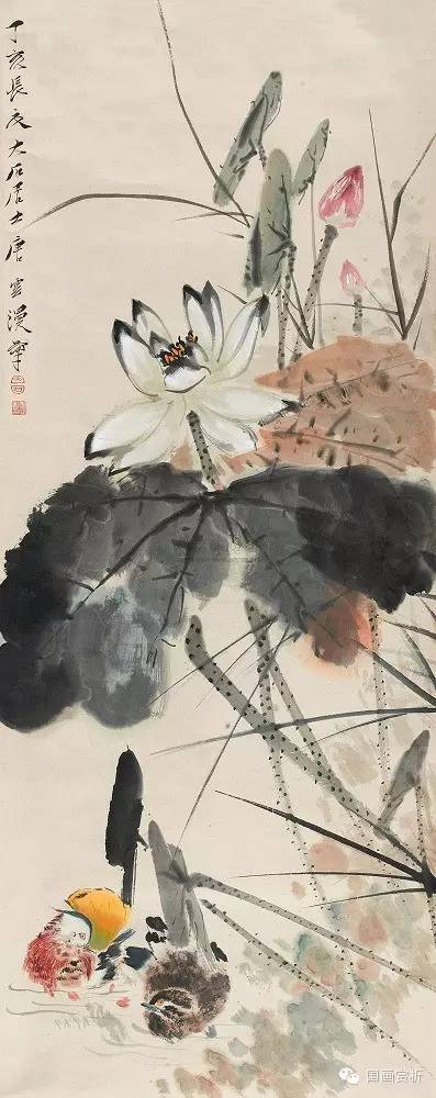 【现代四大花鸟画家"大石翁"唐云