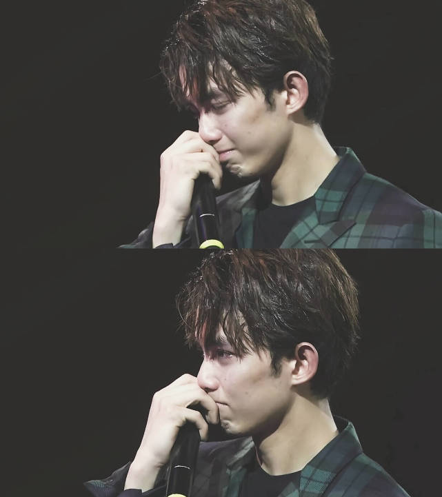 吴磊在十八岁成人礼哭了 连哭都这么好看