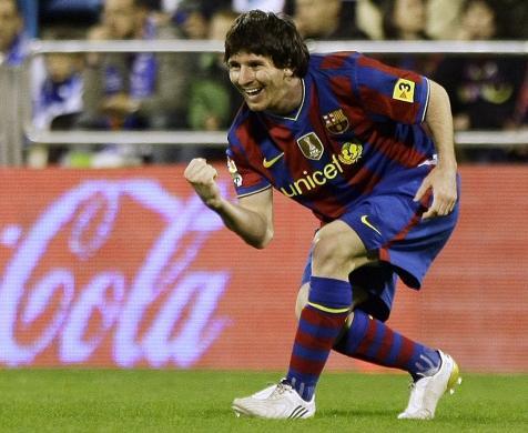 国家德比梅西添新庆祝动作 西媒:上帝驾临伯纳