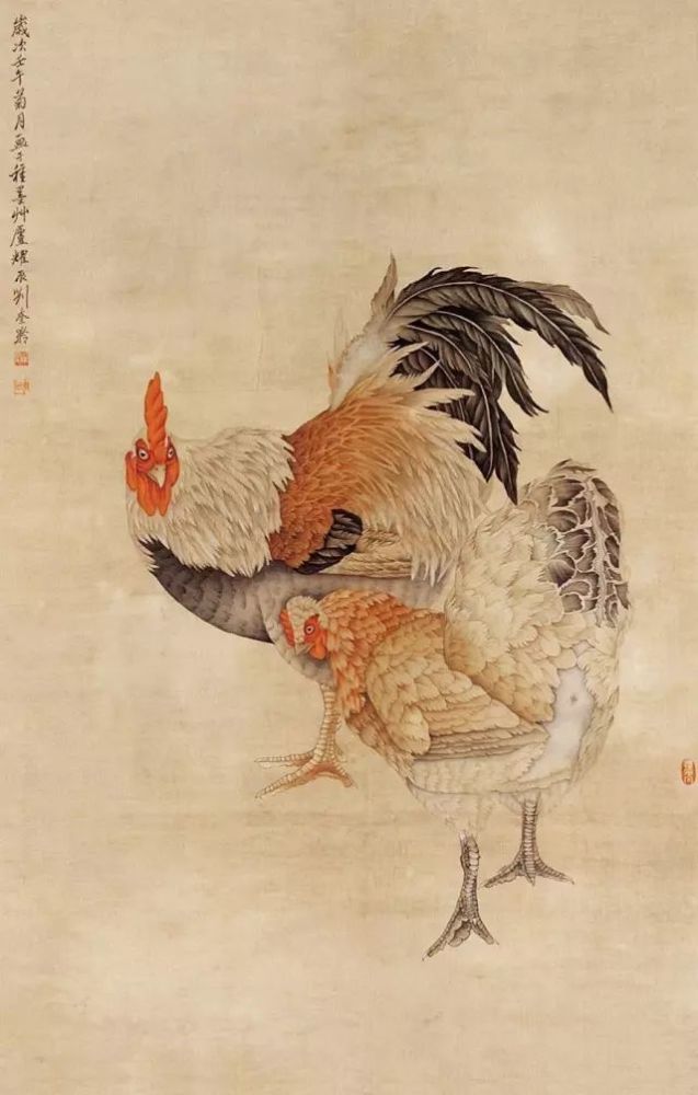 刘奎龄的绘画艺术在研究宋院体画,元,明,清诸名家巨匠的基础上,又广受