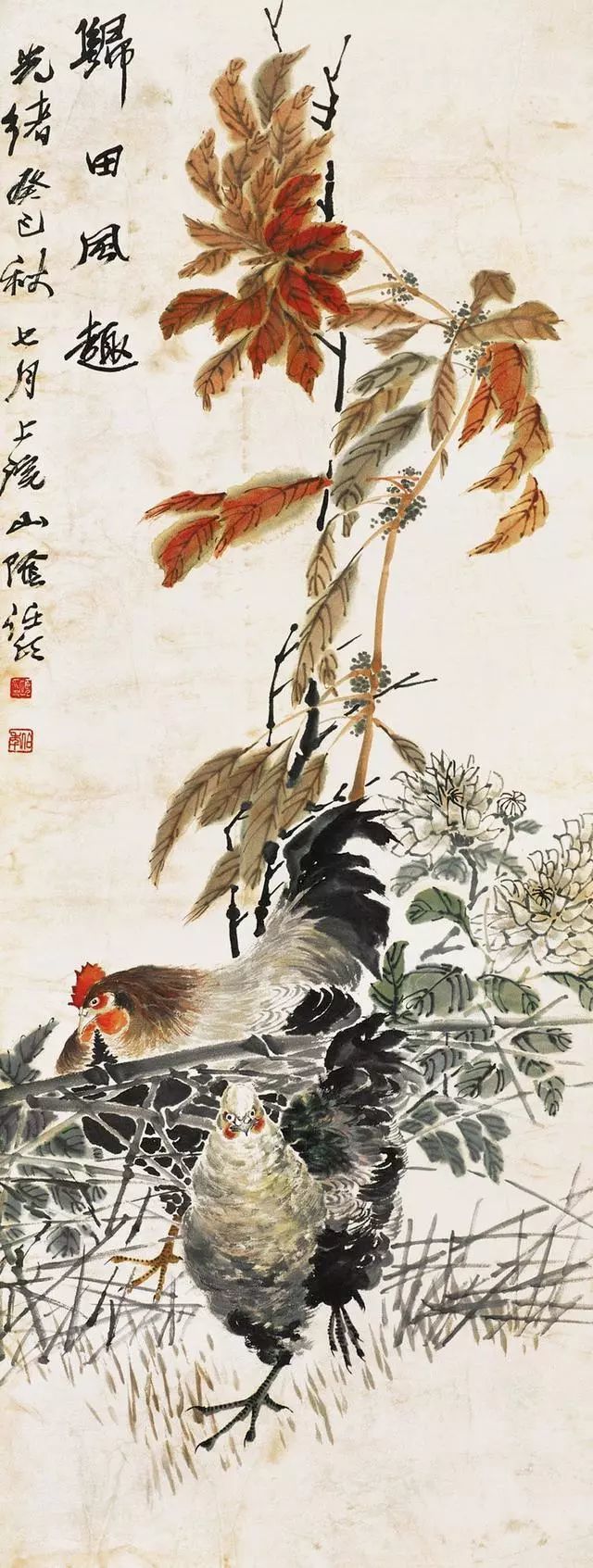 任伯年花鸟精品50幅赏析