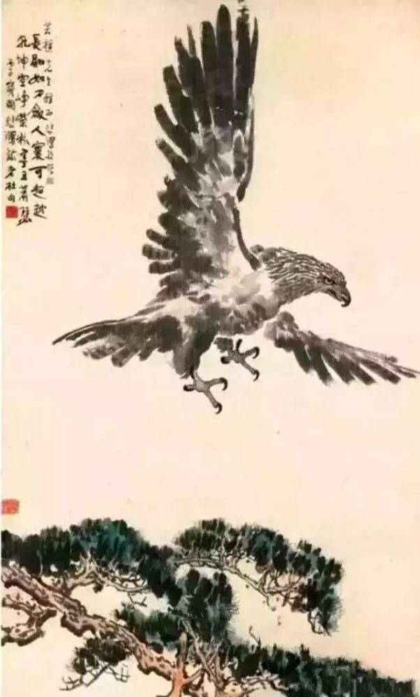 李苦禅之后,新一代画鹰泰斗王挥春,一位鹰气逼人的老人!
