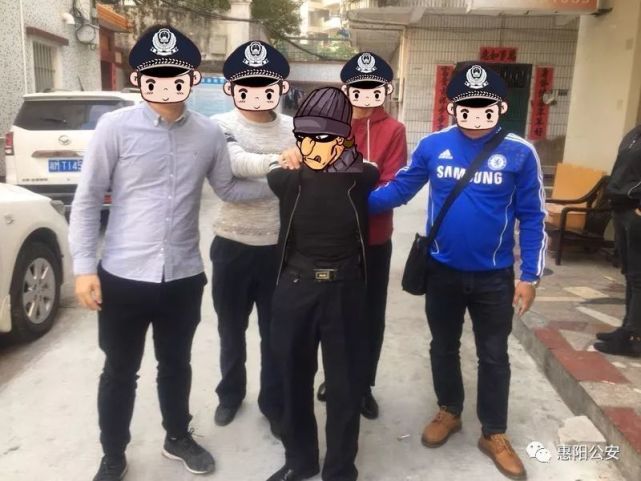 惠阳一男子肩膀被人拍一拍 一回头就面如死灰