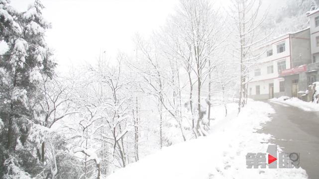 巫溪遭遇罕见大雪 致两万多户断电