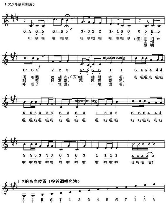 宝宝学曲谱_钢琴简单曲谱(2)