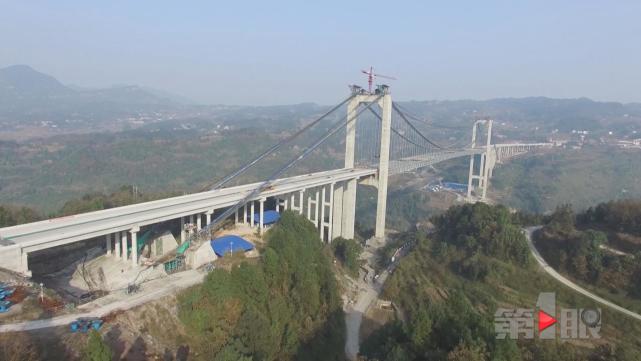 重庆“第一高桥”合龙 又一条高速路全线贯通
