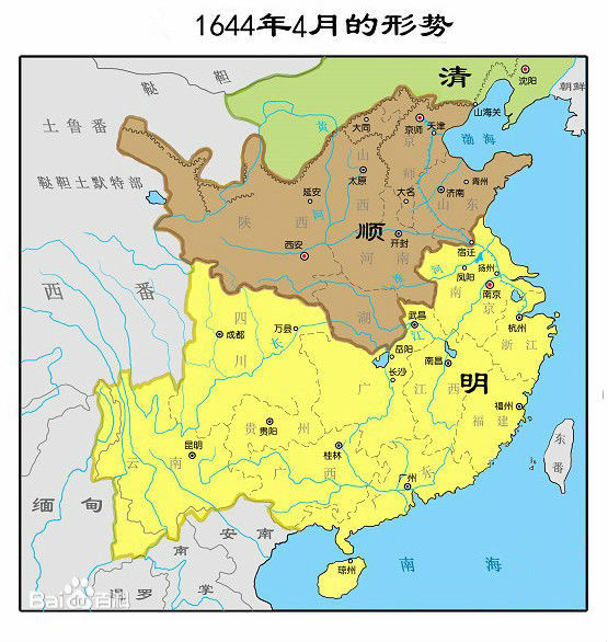 格局的差距:李自成对清朝一无所知,皇太极,多尔衮却