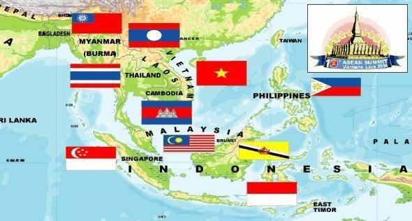 东盟总人口_东盟十国国旗图片