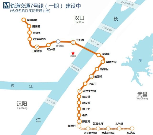 2018年武汉14条地铁线完整站点 有经过你家吗
