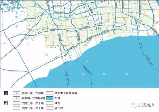 上海规划2035版最新公布:松江嘉善新埭圈入金山