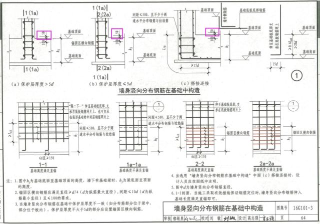 剪力墙竖向分布筋和水平分布筋起步距离经典解析