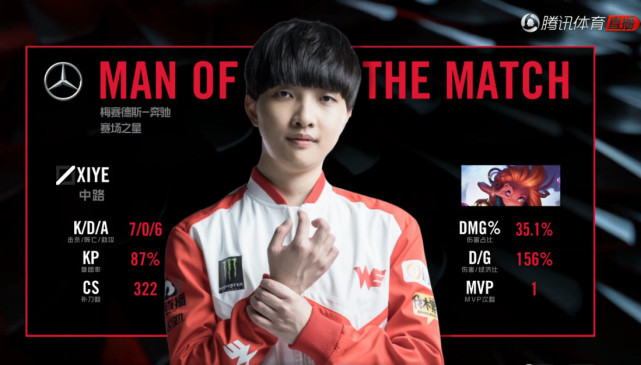 xiye佐伊秀翻全场 WE先取一分