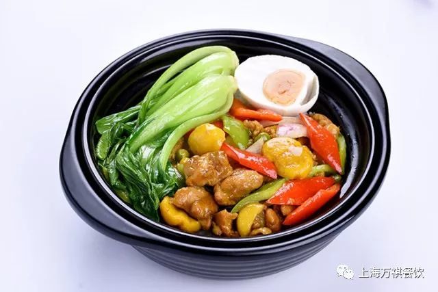 开心老婆煲仔饭之川香肉片煲仔饭