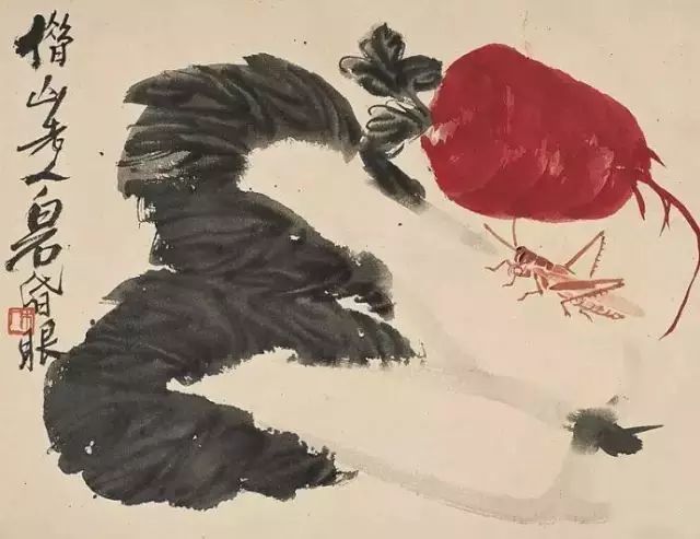 齐白石的白菜