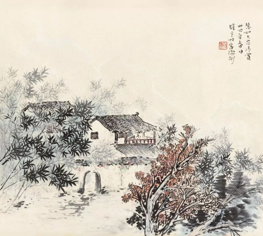 岭南画派大师黎雄才山水画110幅收藏了