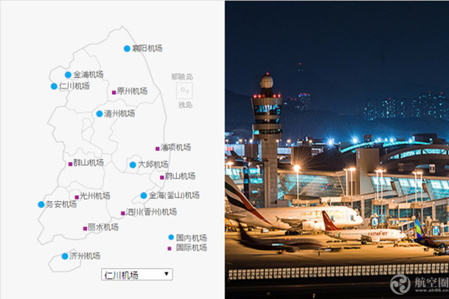 4%),务安机场