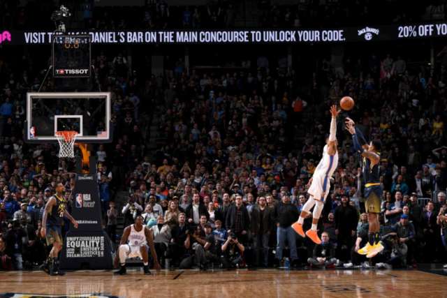 库里称赞哈里斯绝杀雷霆,库里:nba是奇迹诞生之地!
