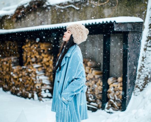 雪天拍照必看,8个pose让照片美出天际