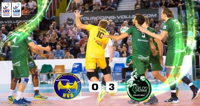 男排法甲刘力宾替补1分 图尔宽3-0尼斯升第三